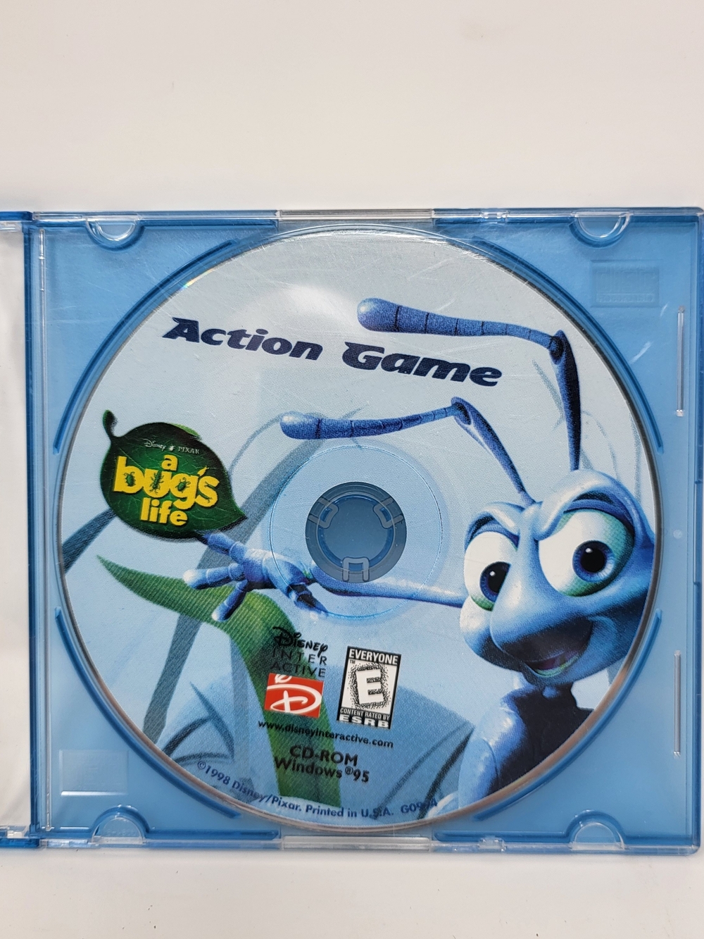 Disney A Bug's Life Action Game - Blue CD-ROM